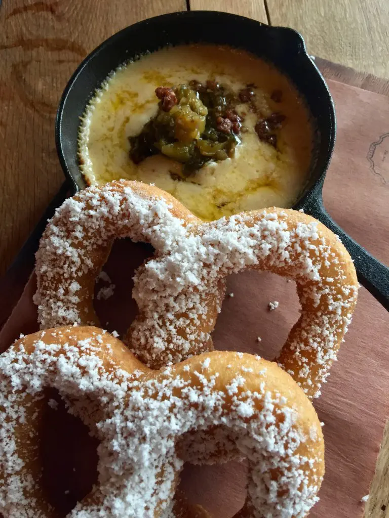 Comfort: Beignets and cheese