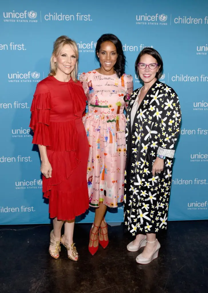 Alyssa Milano Headlines $750,000 UNICEF Evening