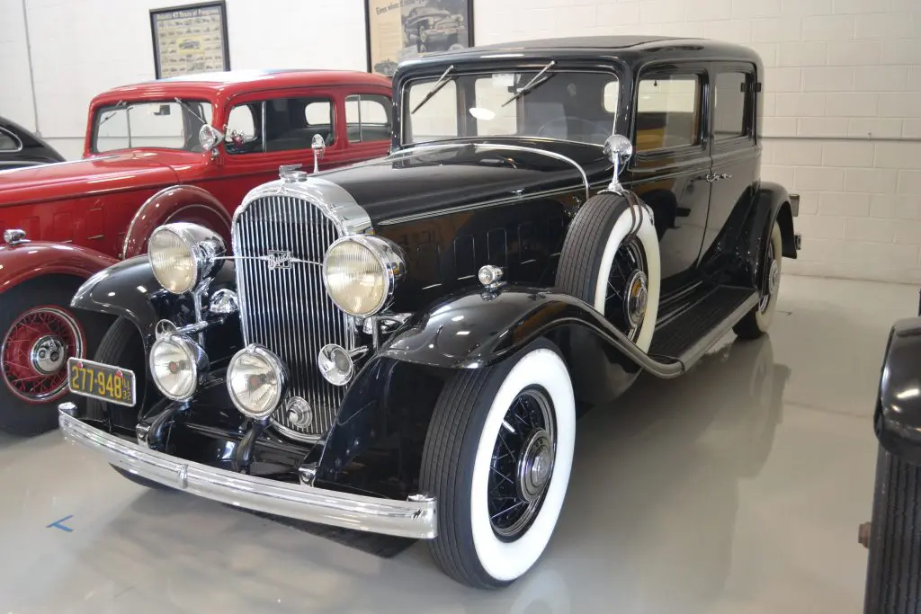 What a grille: This 1932 Model 91 features a massive 134-inch wheelbase. 
