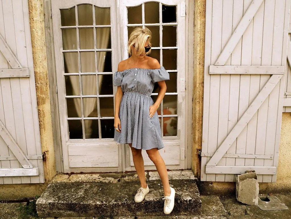 Showing Skin: Sexy Looks (and Shoulders) that Channel a Parisian Bombshell