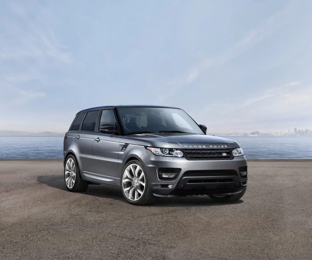 Range Rovers will be on display. 