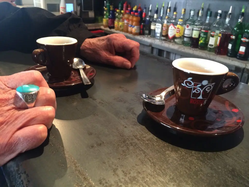 Espresso time.