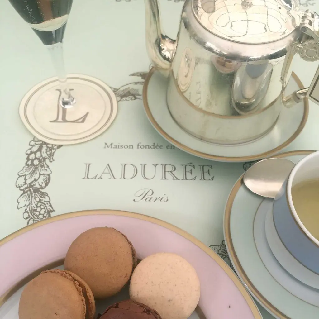 Sweet treats at Ladurée Paris