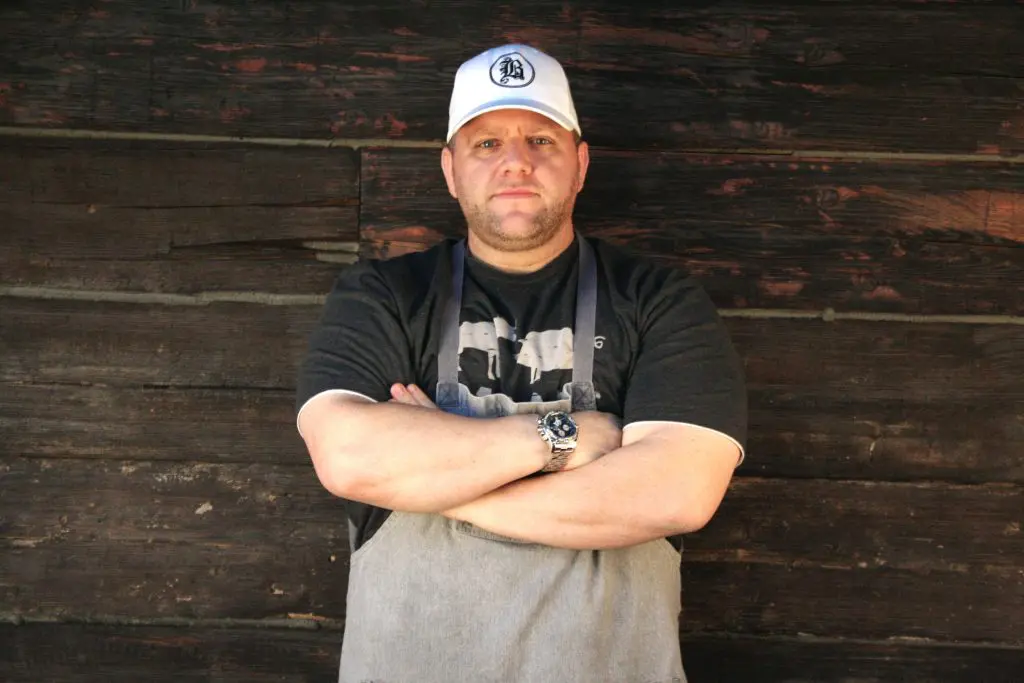Chef Peter Petro mans the Bosscat kitchen. 