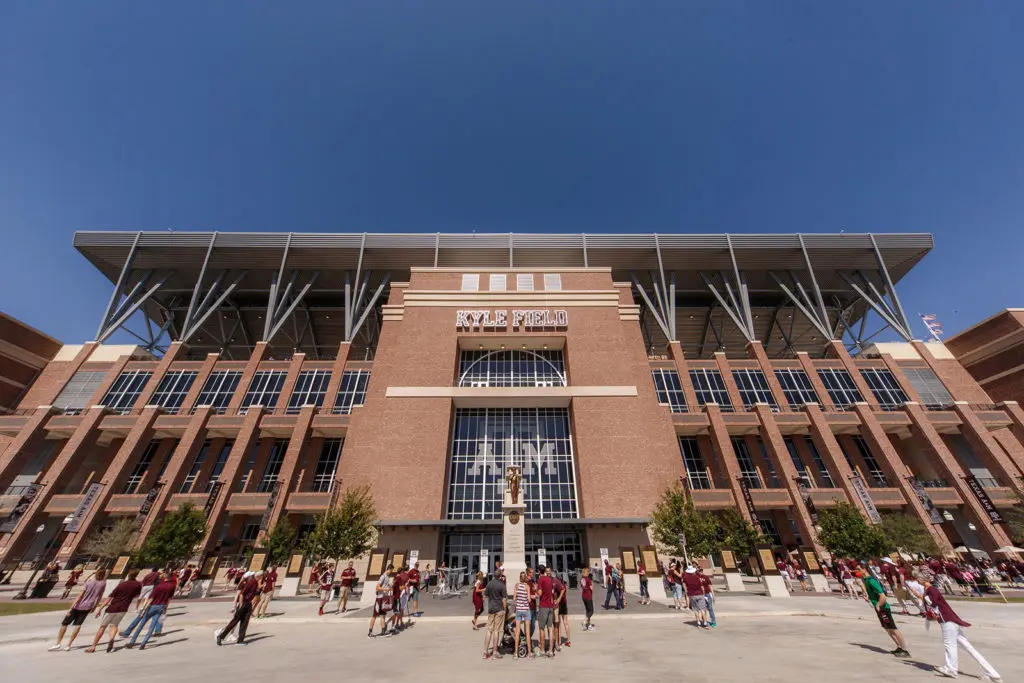 Texas A&M jumped in the rankings  over last year. 