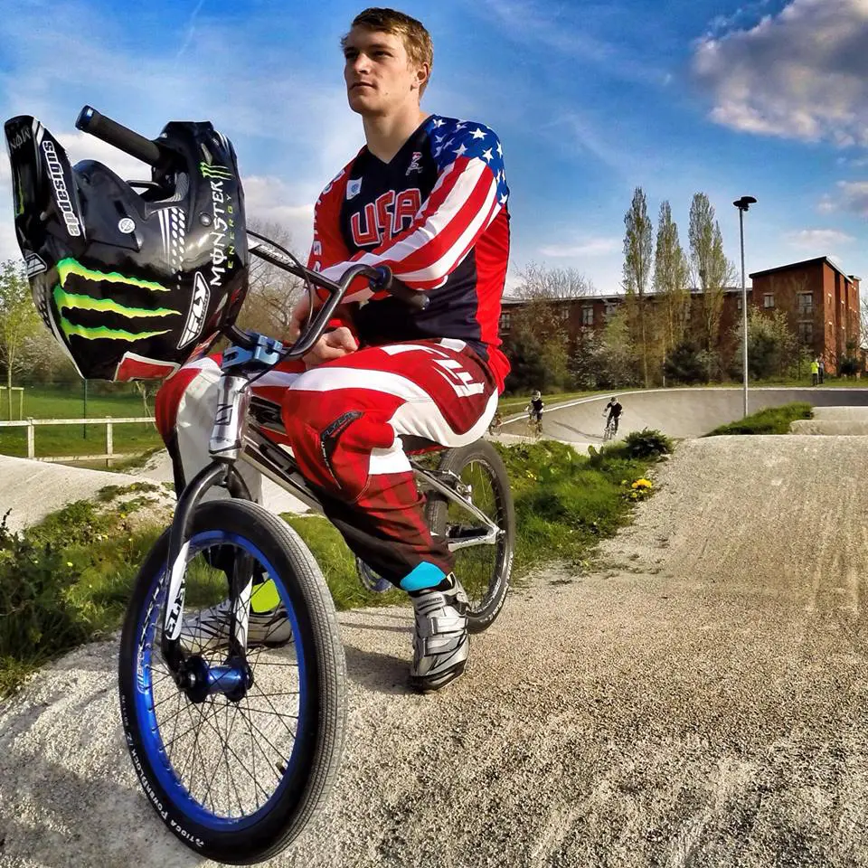 Connor Fields brought BMX racing onto the medal stand for Texas. 