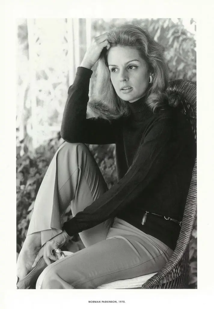 Herrera photographed by Norman Parkinson, 1970