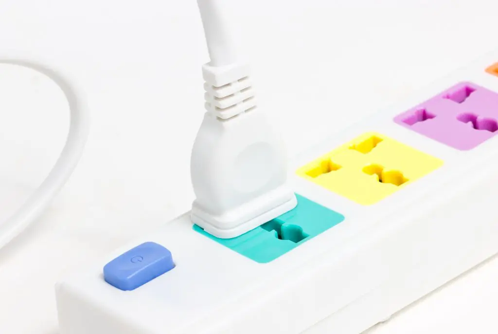Something as simple as an energy efficient surge protector can make an impact. When an item is charged, the electricity shuts off.