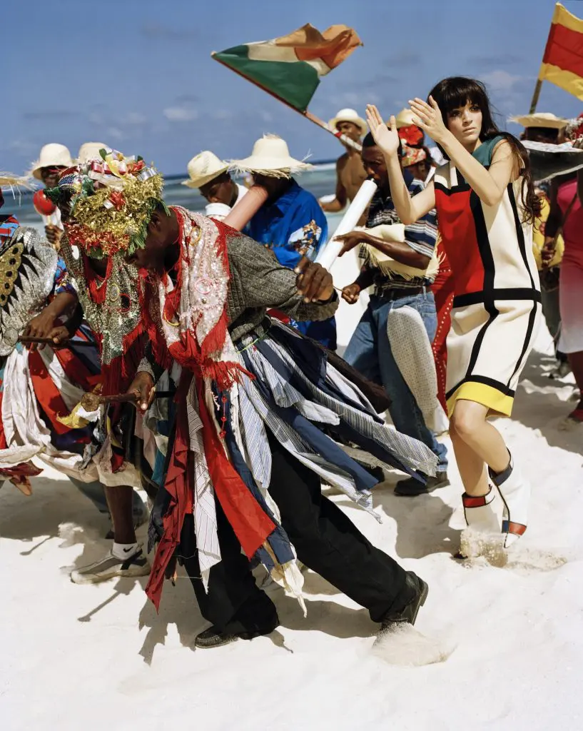 "Mariacarla Boscono, Punta Cana, Dominican Republic," 2002