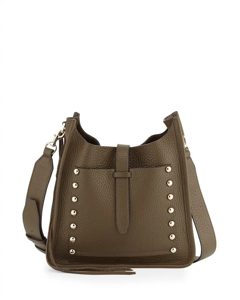 Small unlined leather feed bag, $245