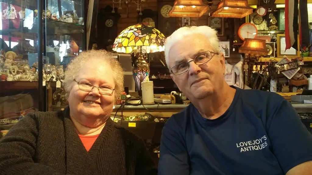 Proprietors Linda and Tom Lovejoy.