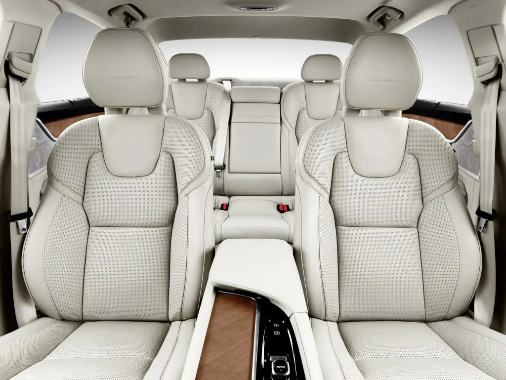 The Volvo S90 offers a spacious interior. 