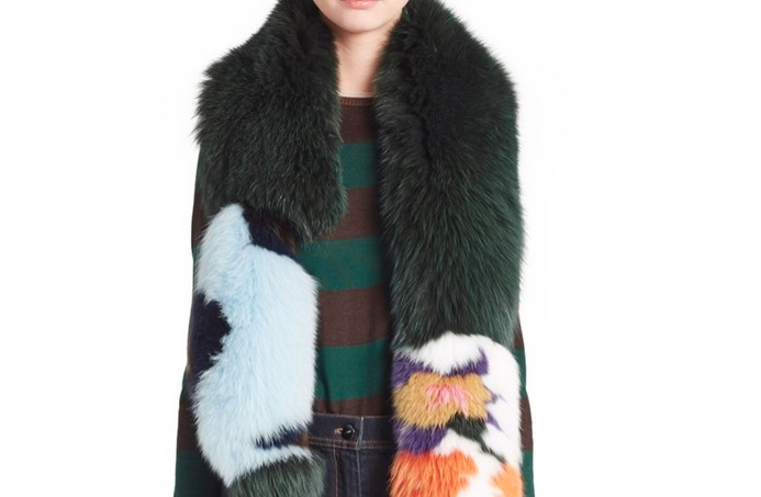 For the stylish socialite or mother-in-law.

Neiman Marcus Fendi Fur Stole $2,300.00 