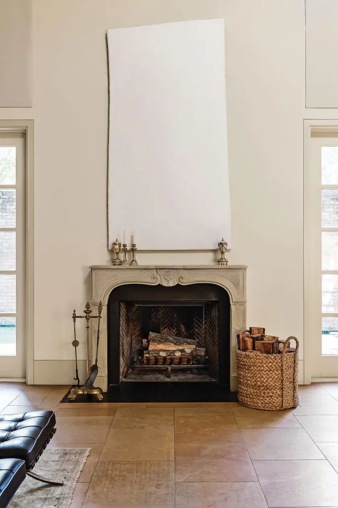 Joseph Cohen’s Proposition 6, De Buck Gallery, NY. Antique French bronze doré fireplace tools, from
Lewis & Maese Auction Co. Antique bronze and marble candlesticks, purchased at auction in Paris.