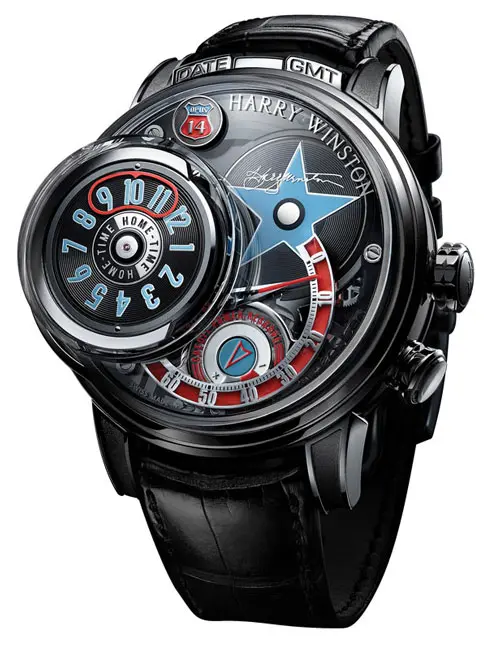 Harry Winston Opus 14 in white gold, $432,700, at the <a href="http://www.harrywinston.com/en/opus-14-0">Harry Winston</a> boutique, the <a href="https://www.tourbillon.com/">Tourbillon</a> boutique, <ahref="http://www.zadok.com/">Zadok Jewelers</a>.