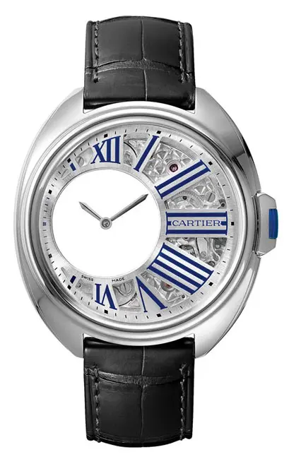 Clé de Cartier in palladium $68,500, at the Cartier boutique, Ben Bridge, Deutsch &
Deutsch, Eiseman Jewels, Markham Jewelers.