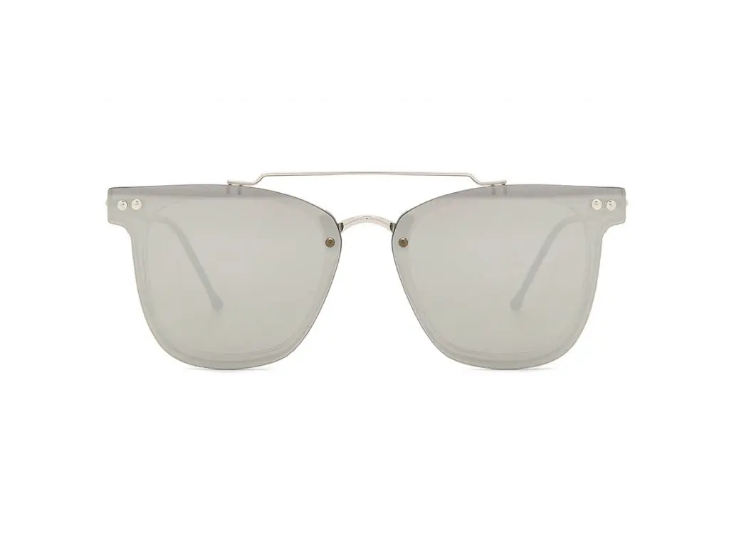 Whether you're laying on a beach soaking up the sun or skiing in the French Alps, sunglasses are always a necessity. Try this gold and silver mirror rendition from emerging UK brand Spitfire. 