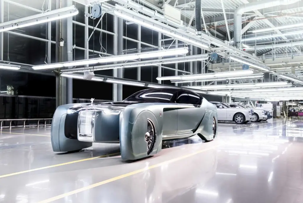 The Car of the Future is Here: This Self-Driving Rolls-Royce Turns Heads, Replaces Seats with a Sofa