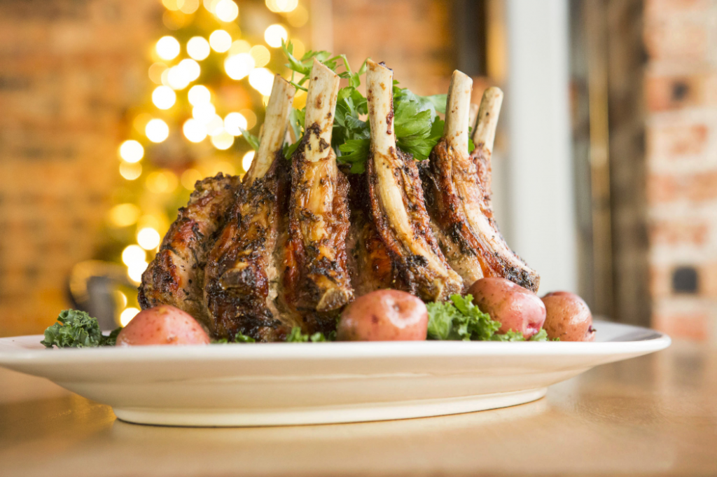 Grab the pork crown roast to-go this Christmas at B&B Butchers. 