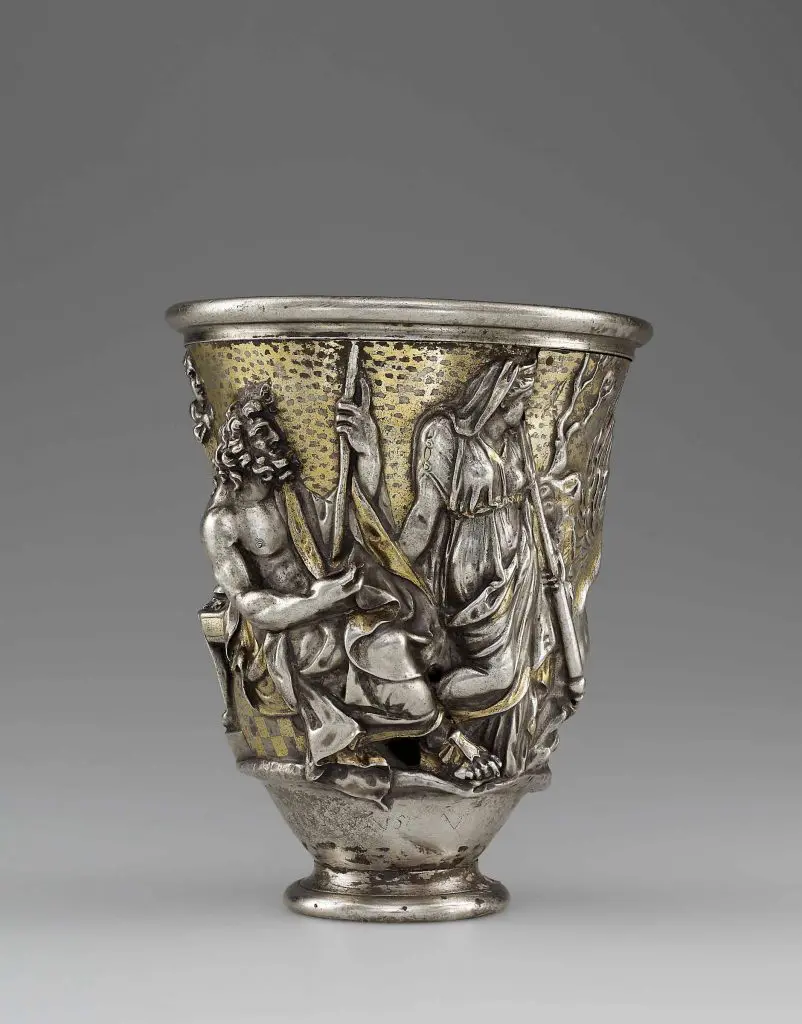 Roman Beaker with Imagery Related to Isthmia and Corinth, AD 1 – 100, at MFAH