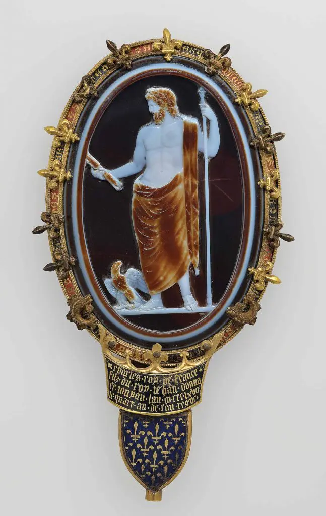 Roman Cameo of Jupiter (The Cameo of Chartres), circa AD 50, at MFAH
