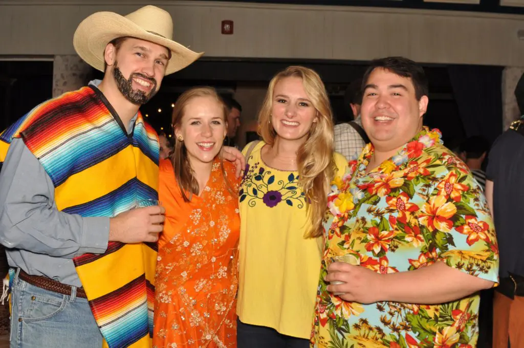 Houston’s Hottest Young Professionals Party Around the World: A Wild Bash at the Manor