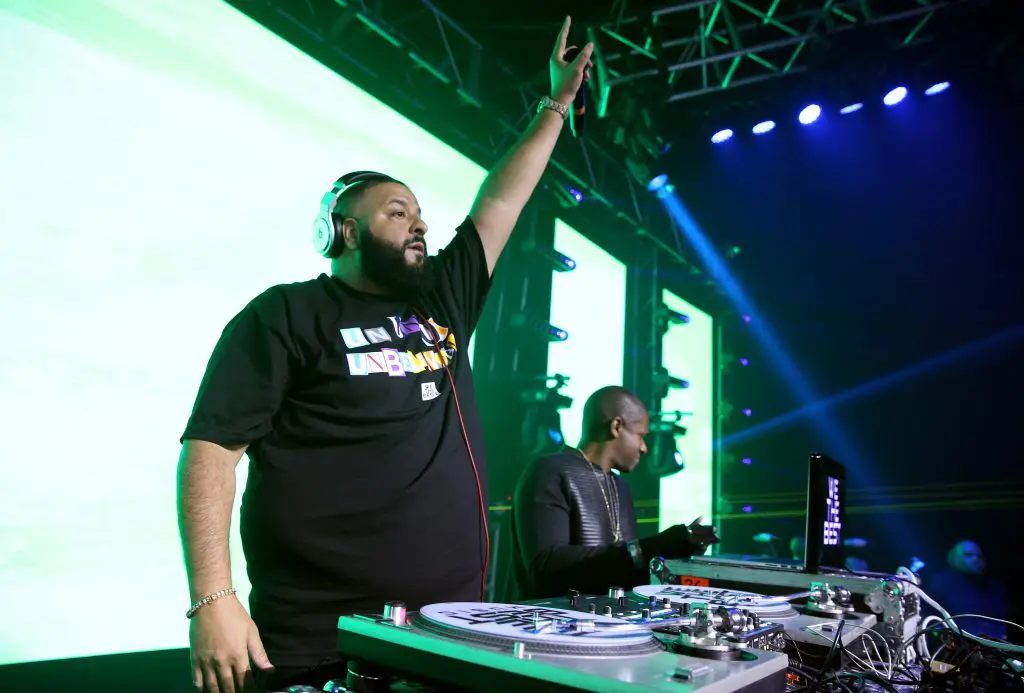 HOUSTON, TX - FEBRUARY 04:  DJ Khaled performs at the Maxim Super Bowl Party on February 4, 2017 in Houston, Texas.  (Photo by Tasos Katopodis/Getty Images for Maxim)