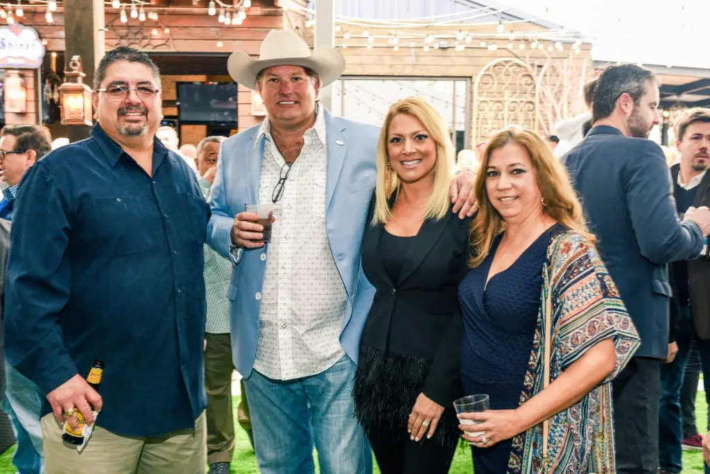 Frank Cardenas, Pete Bell, Carrie Broussard, Gracie Cardenas
