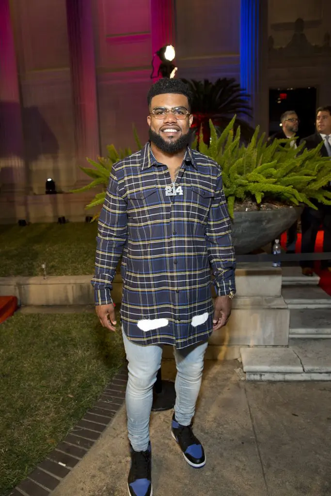 Ezekiel Elliott always seems to be cheerful and hyped up. (Photo by Jenny Antill Clifton)