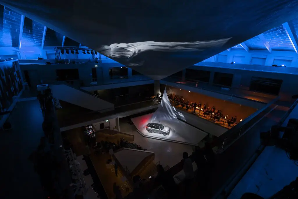 Scenes from the Range Rover Velar's European launch event