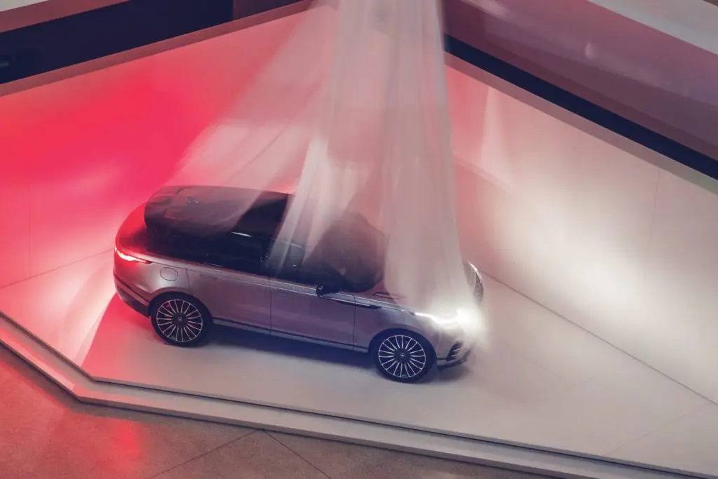 Scenes from the Range Rover Velar's European launch event