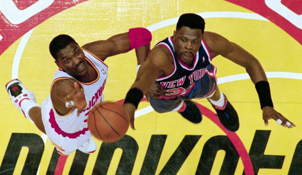 Hakeem Olajuwon beat Patrick Ewing in the NBA Finals. And he would have beaten Michael Jordan too.
