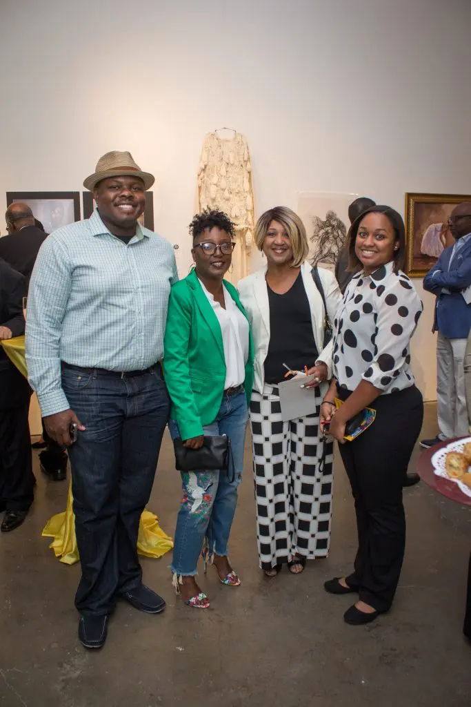 Cedric Martin & honoree Delita Pinchback Martin, Joyce Schofield, Erin Williams