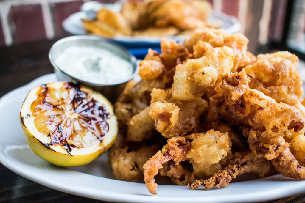Gulf-fried calamari 
