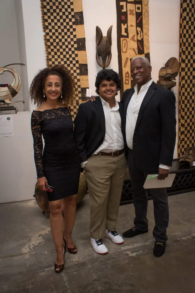 Honorary chair Dina Alsowayel, Jordan Chase, honorary chair Tony Chase