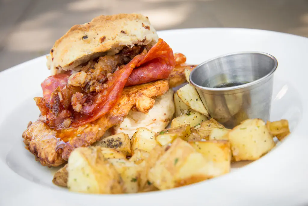 Mother Clucker, at Cane Rosso's White Rock location, is part of the Dallas brunch revolution.