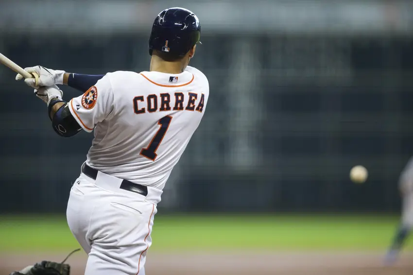 Baseballs should be scared. Carlos Correa is vowing to make up for a "terrible season."