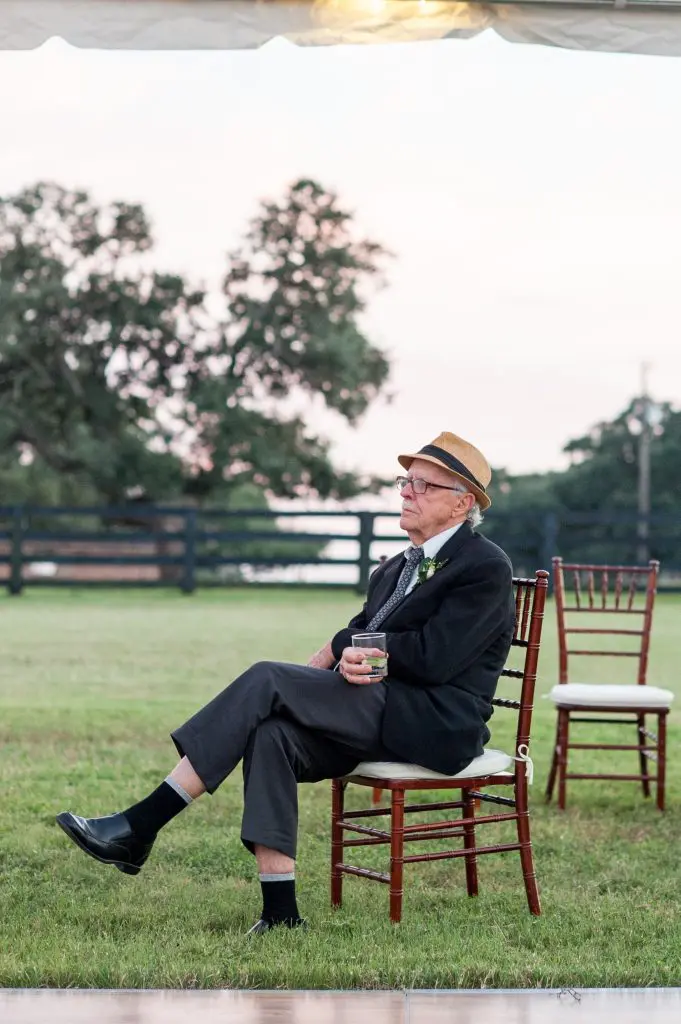 The bride’s maternal grandfather, Charles Wright deBoisblanc