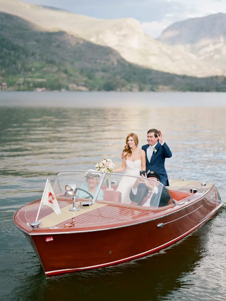 Dallasites Arden Elliott & Brock Hensarling joined hands in Grand Lake, Colorado, outside of Boulder in 2017.(Photo by Rachel Havel)