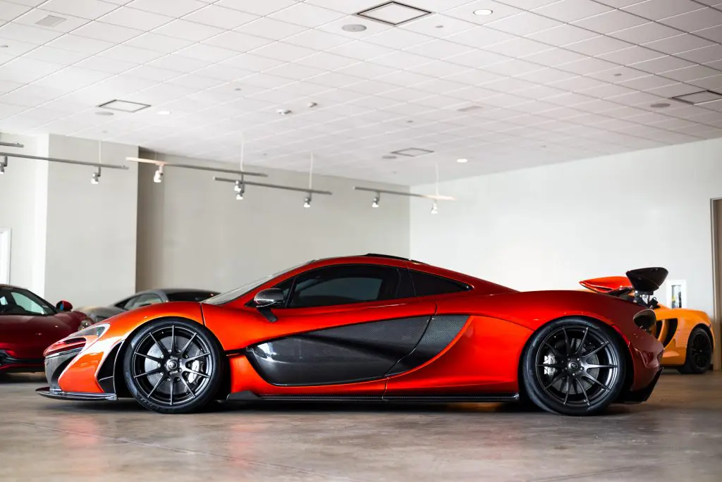 The Houston McLaren PI makes quite an impression. Even in park.