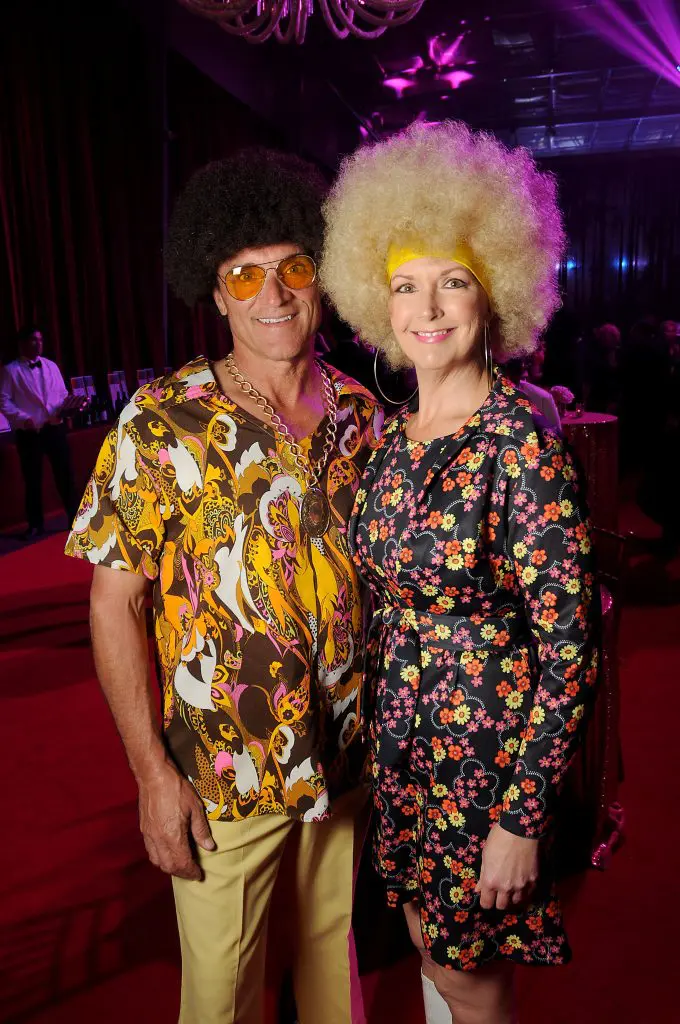 Diane & Brad Wander at Alley Theatre 2016 'Peace, love & Rock N Roll' ball. 