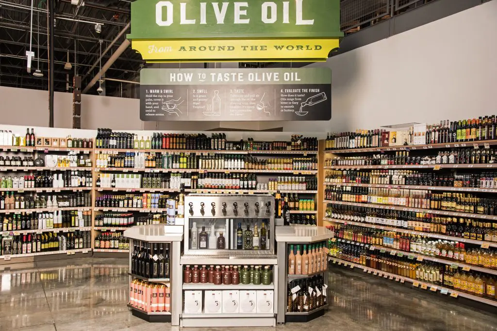 Houston's Central Market now boasts the largest olive oil selection in America.