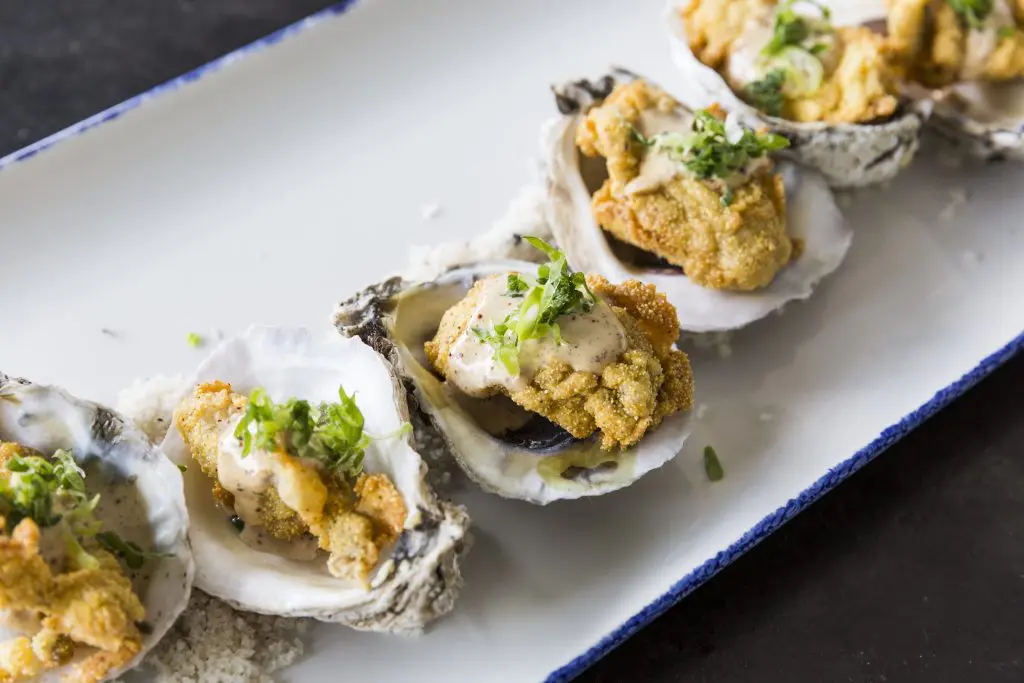 Star Fish's fried gulf oysters