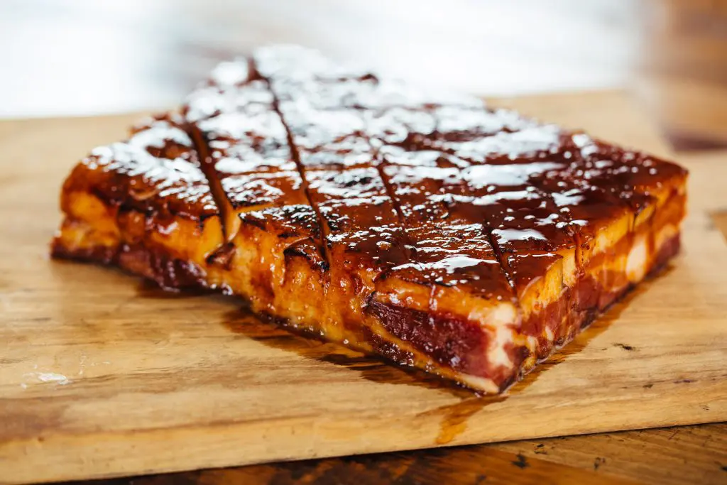 Miso pork belly
