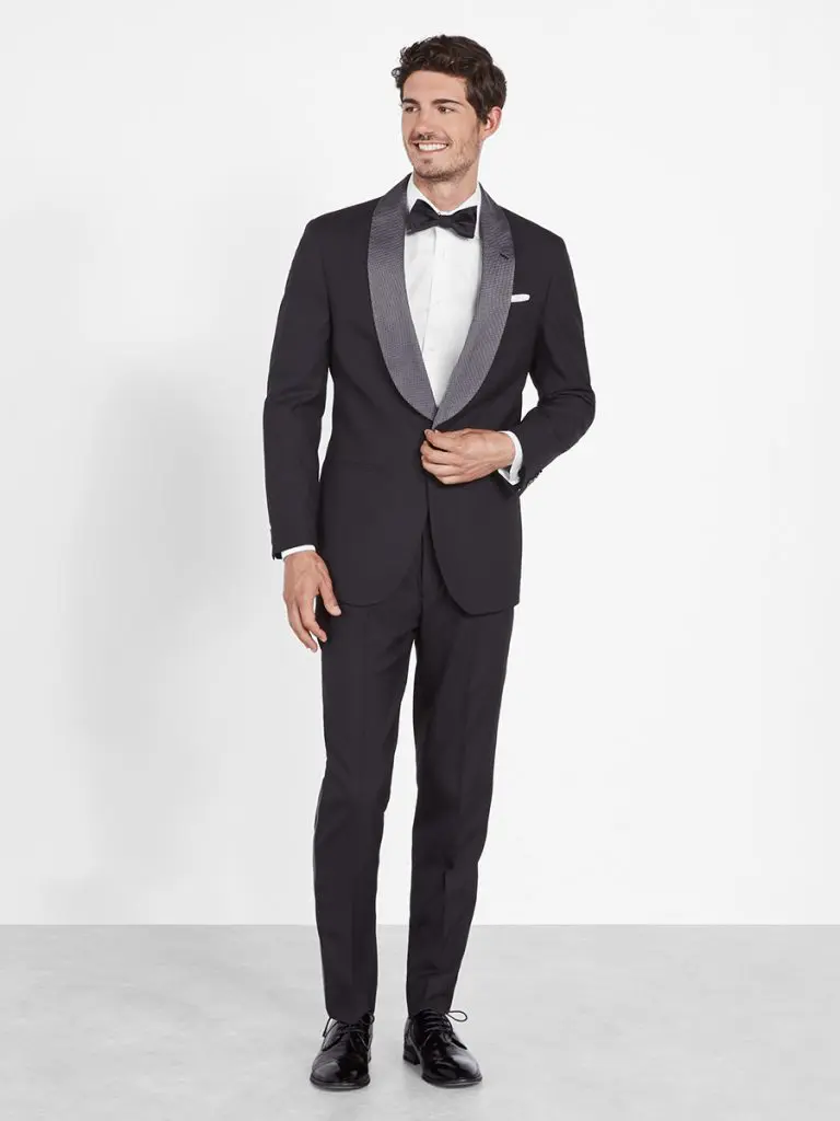 Holiday Silver Shawl Tuxedo