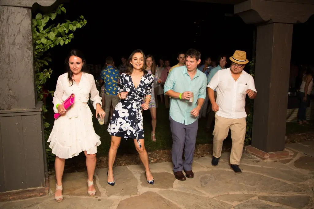 Salsa dancing was a hit! 