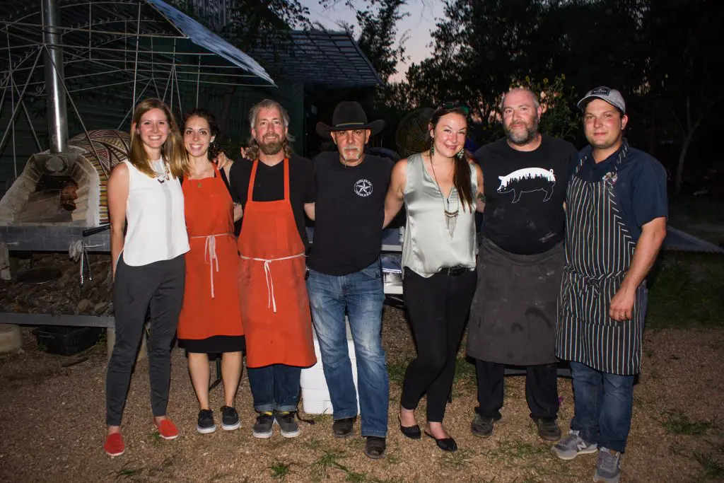 Chef brigade: Ashley Horne, Becca Reyenga, Jason Kerr, Ara Malekian, Carrie Jean Knight & Richard Knight, Tyler Horne 