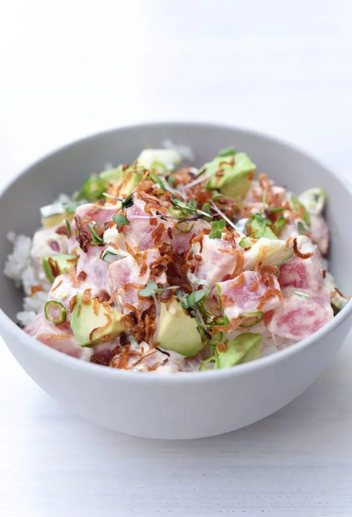 The classic tuna bowl