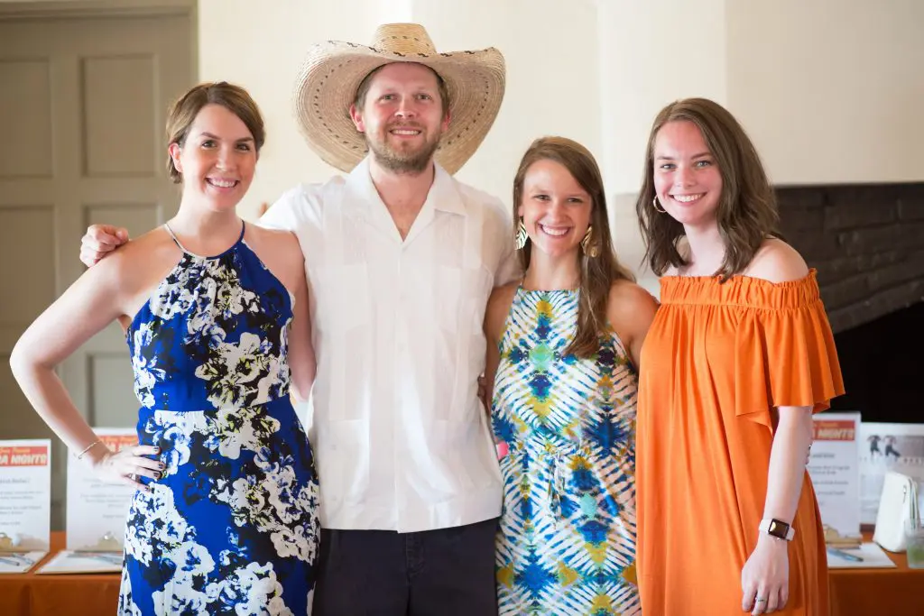 Event Chairs Mary Stewart Anderson, Cotton Clark, McKenzie Hull, Chelsea Fred