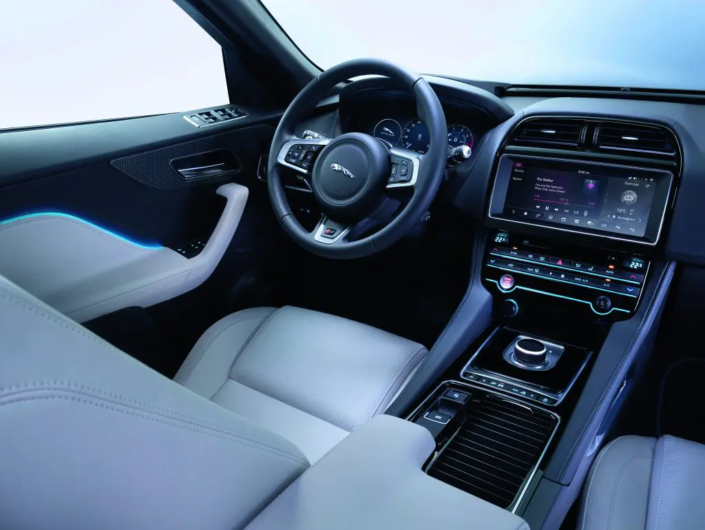 Inside the Jaguar F-Pace